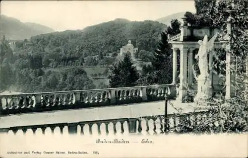 Ak Baden Baden am Schwarzwald, Echo