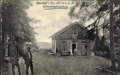 Ak Oberhof im Thüringer Wald, Schlossberg Pirschhaus