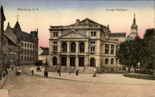 Ak Altenburg in Thüringen, Herzogliches Hoftheater