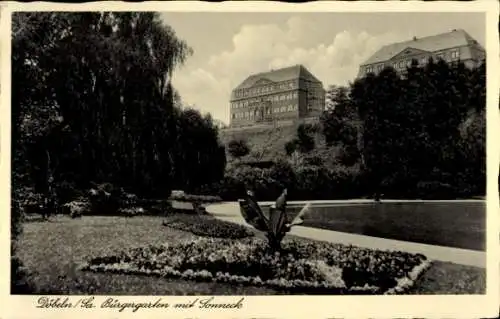 Ak Döbeln in Sachsen, Bürgergarten, Sonneck