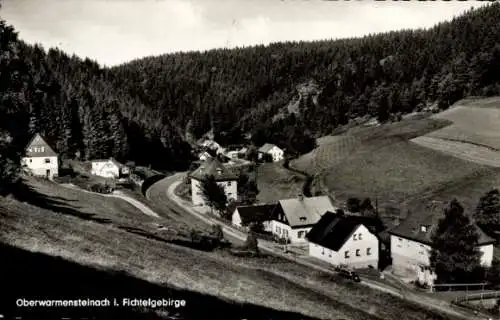 Ak Oberwarmensteinach Warmensteinach in Oberfranken, Teilansicht