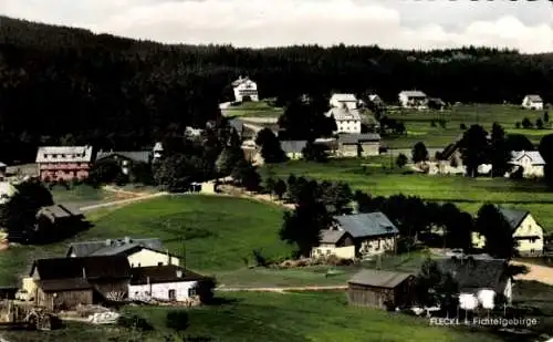 Ak Fleckl im Fichtelgebirge Warmensteinach Oberfranken, Teilansicht