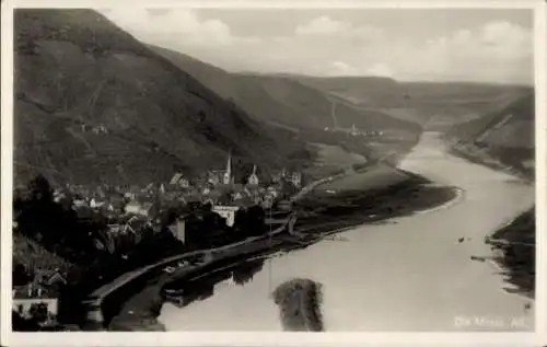 Ak Alf an der Mosel, Panorama