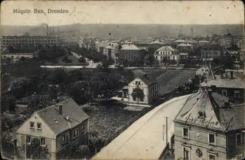 Ak Mügeln (Bezirk Dresden) Heidenau in Sachsen, Teilansicht