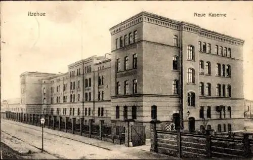 Ak Itzehoe in Holstein, Neue Kaserne