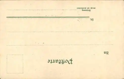 Litho Burenkrieg, Mr. Chamberlain beim Empfang der Telegramme vom Kriegsschauplatz