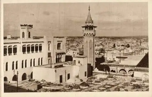 Album mit 20 AK Tunis Tunesien, verschiedene Ansichten