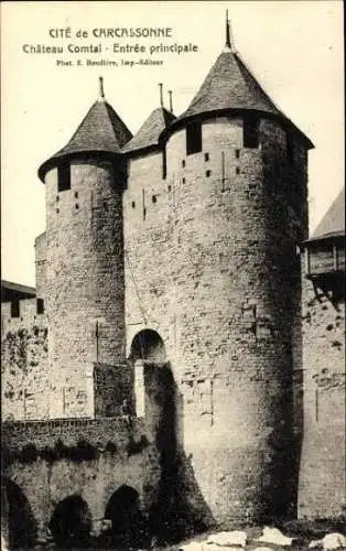 Set von 30 Ak Cité von Carcassonne, verschiedene Ansichten