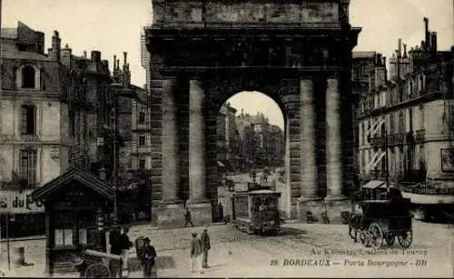 Set von 23 Ak Bordeaux Gironde, diverse Ansichten