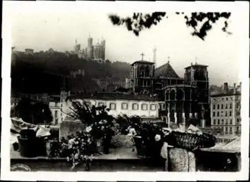 Set von 20 Fotos im Umschlag von  Lyon Rhône, verschiedene Ansichten