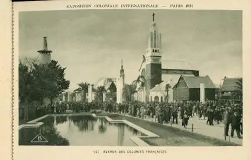 Album mit 24 AK Programme Exposition Coloniale Internationale Paris 1931