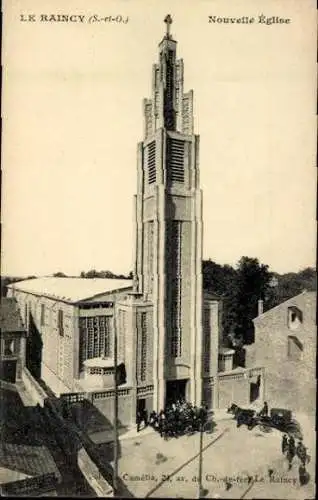 Set von 57 Ak von Le Raincy Seine Saint Denis, diverse Ansichten