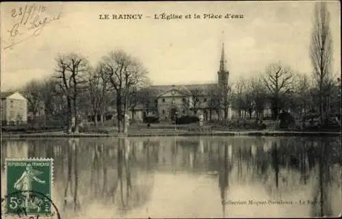 Set von 57 Ak von Le Raincy Seine Saint Denis, diverse Ansichten