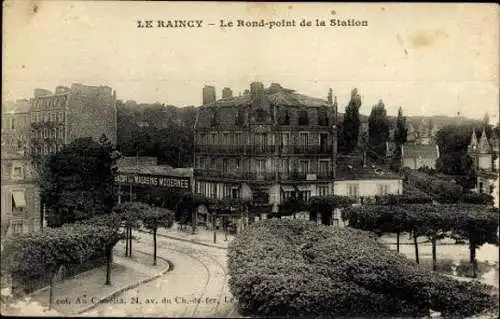 Set von 57 Ak von Le Raincy Seine Saint Denis, diverse Ansichten