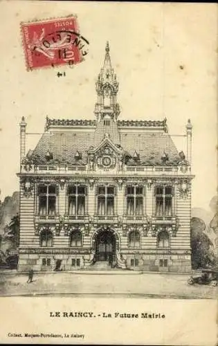 Set von 57 Ak von Le Raincy Seine Saint Denis, diverse Ansichten