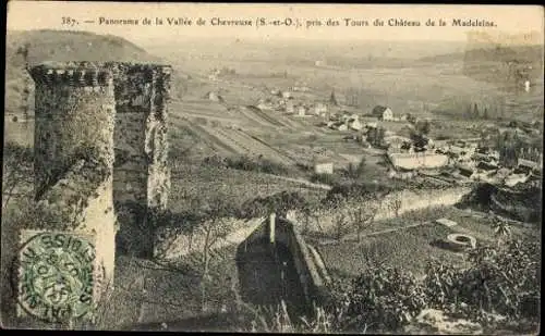 Set von 104 AK von Département des Yvelines, verschiedene Orte