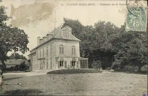 Set von 34 Ak von Clichy, verschiedene Ansichten