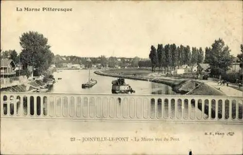 Set von 36 AK von Joinville-le-Pont, diverse Ansichten