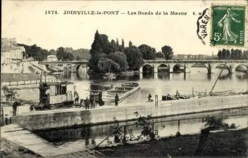 Set von 36 AK von Joinville-le-Pont, diverse Ansichten