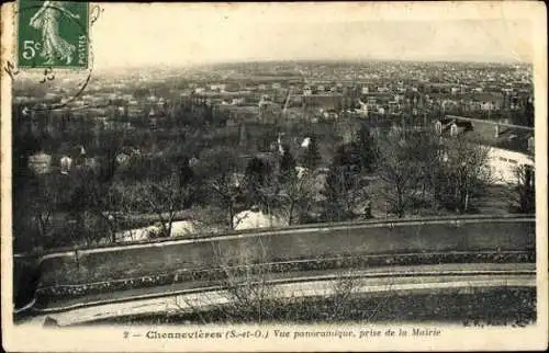 Set von 13 AK Chennevières-sur-Marne, diverse Ansichten