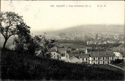 Set von 13 AK Gagny, diverse Ansichten