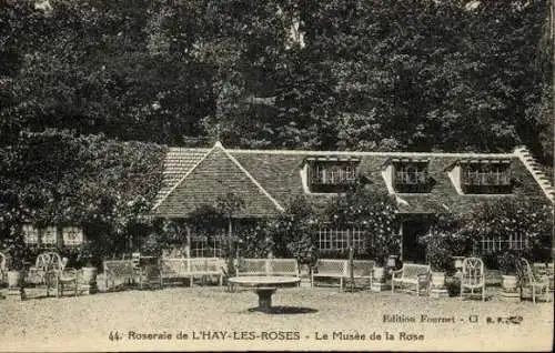 Set von 25 AK Roseraie L’Haÿ-les-Roses