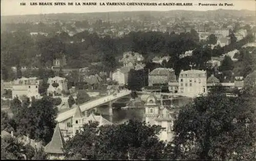 Set von 26 AK La Varenne Chennevieres Val de Marne
