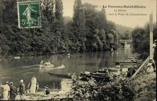 Set von 26 AK La Varenne Chennevieres Val de Marne