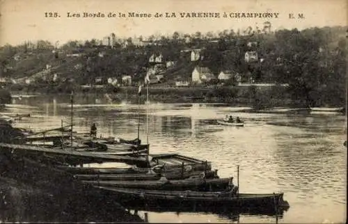 Set von 26 AK La Varenne Chennevieres Val de Marne