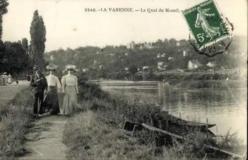 Set von 26 AK La Varenne Chennevieres Val de Marne