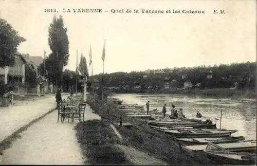 Set von 26 AK La Varenne Chennevieres Val de Marne