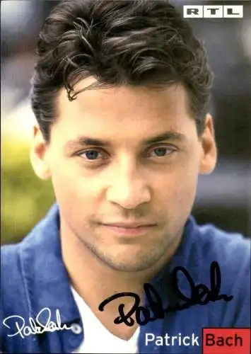 Ak Schauspieler Patrick Bach, Portrait, RTL, Autogramm
