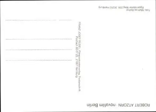 Ak Schauspieler Robert Atzorn, Portrait, Autogramm