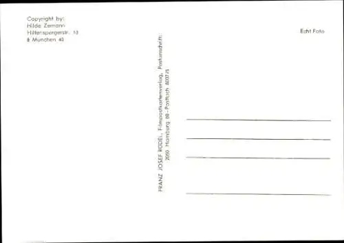 Ak Schauspieler Robert Atzorn, Portrait, Autogramm