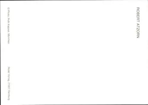 Ak Schauspieler Robert Atzorn, Portrait, Autogramm