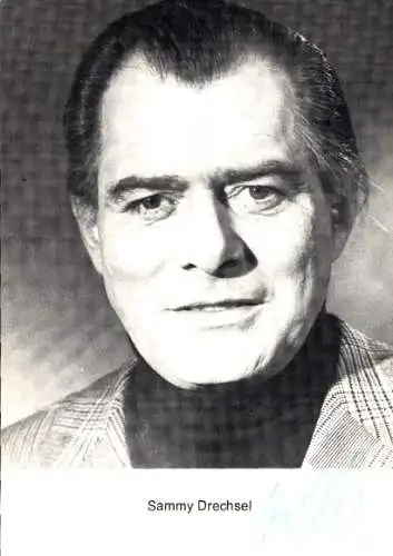 Ak Sammy Drechsel, Journalist, Sportreporter, Portrait