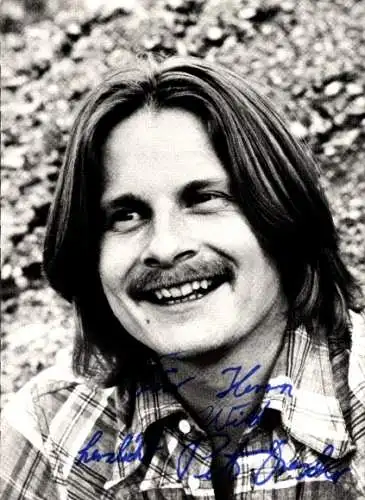 Ak Schauspieler Peter Drescher, Portrait, Autogramm