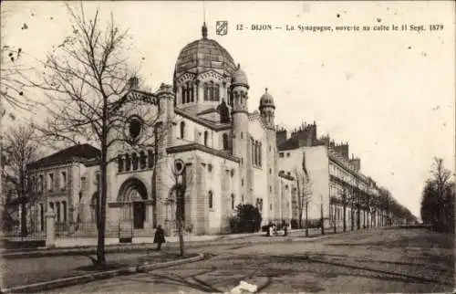 Judaika Ak Dijon Côte d'Or, Synagoge