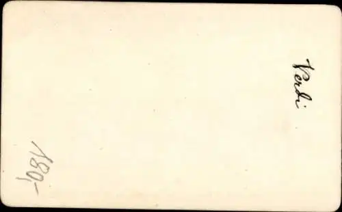 CdV Komponist Giuseppe Verdi, Portrait