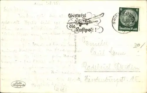 Ak Świnoujście Swinemünde Pommern, Wiesbadener Hof