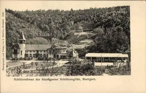 Ak Stuttgart in Württemberg, Schützenhaus der Stuttgarter Schützengilde