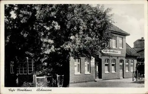 Ak Ashausen Stelle Niedersachsen, Café Nordhaus