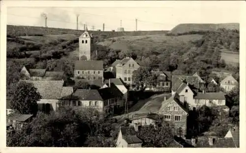 Foto Ak Hergisdorf in Sachsen Anhalt, Teilansicht