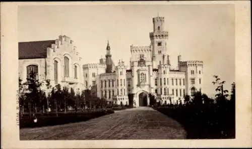 Kabinett Foto Hluboká nad Vltavou Frauenberg Südböhmen, Schloss Frauenberg