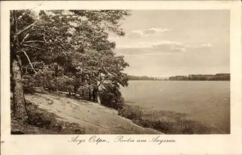 Ak Orzysz Arys Ostpreußen, Am Aryssee