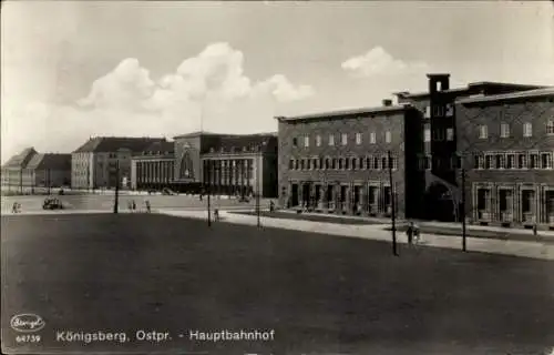 Ak Kaliningrad Königsberg Ostpreußen, Hauptbahnhof