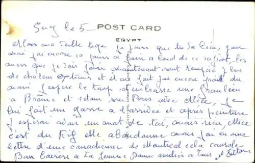 Ak Cairo Kairo Ägypten, The Pyramids