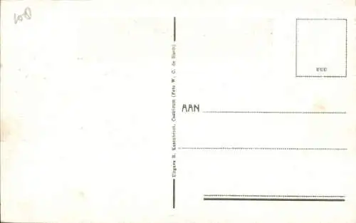Ak Castricum Nordholland Niederlande, Gemeentehuis