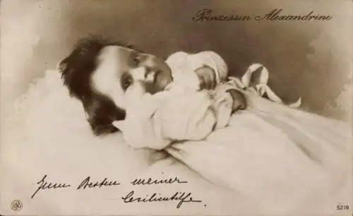 Ak Prinzessin Alexandrine von Preußen, Cecilienhilfe