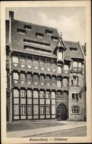 Ak Braunschweig in Niedersachsen, Gildehaus